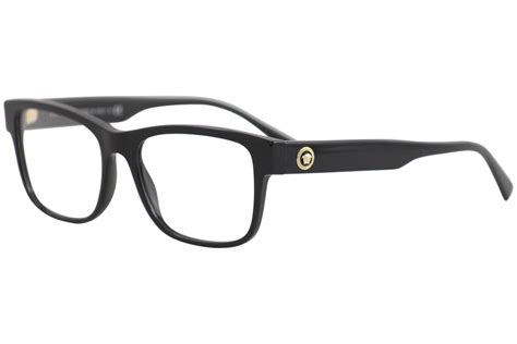 versace frames black and gold|gold versace eyeglasses frames men.